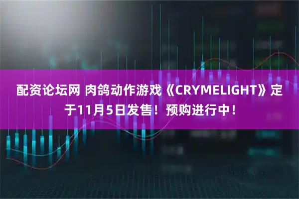配资论坛网 肉鸽动作游戏《CRYMELIGHT》定于11月5日发售！预购进行中！